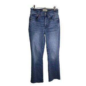 Madewell The High Rise Kick Out Jean Size 25 Medium Wash